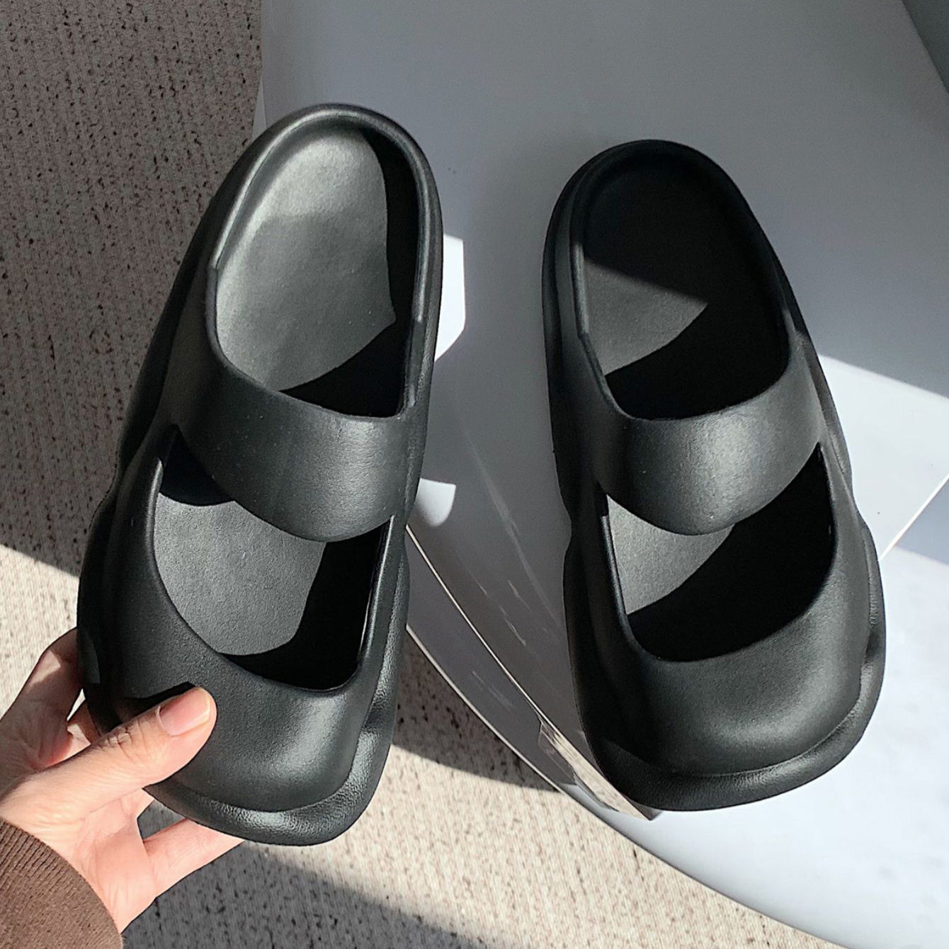 5color strap rubber roomshoes