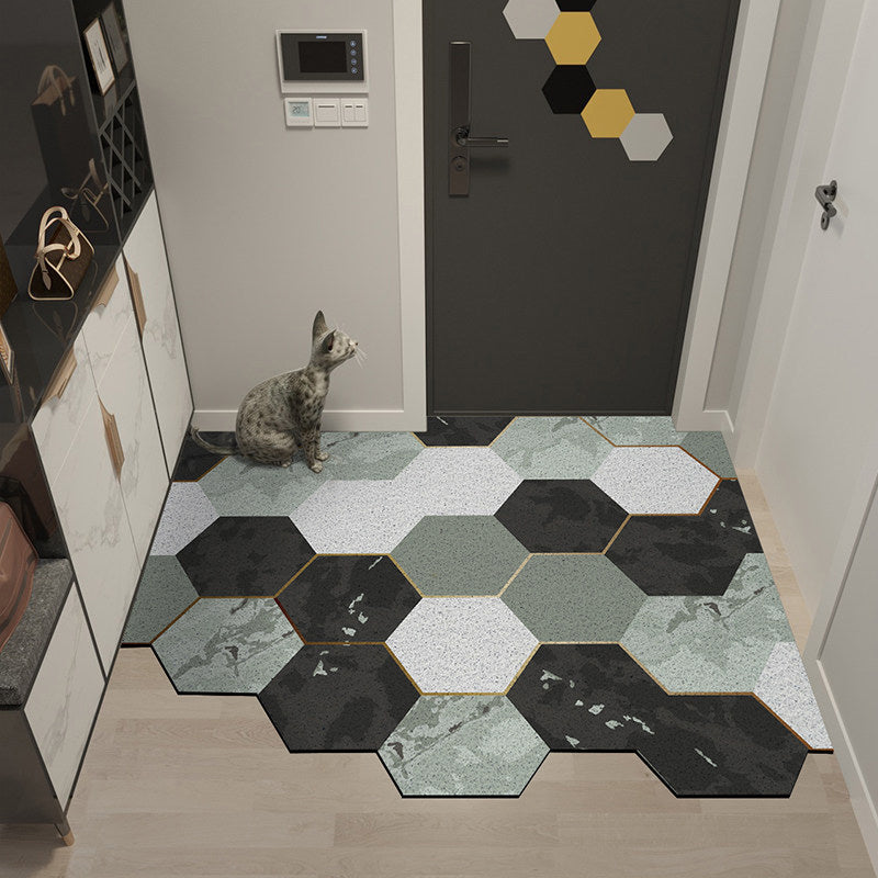 4design hexagon doormat
