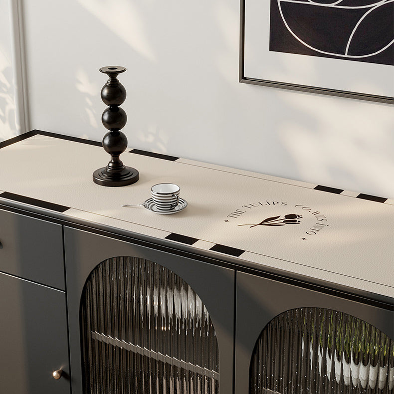 black tulip shelf mat