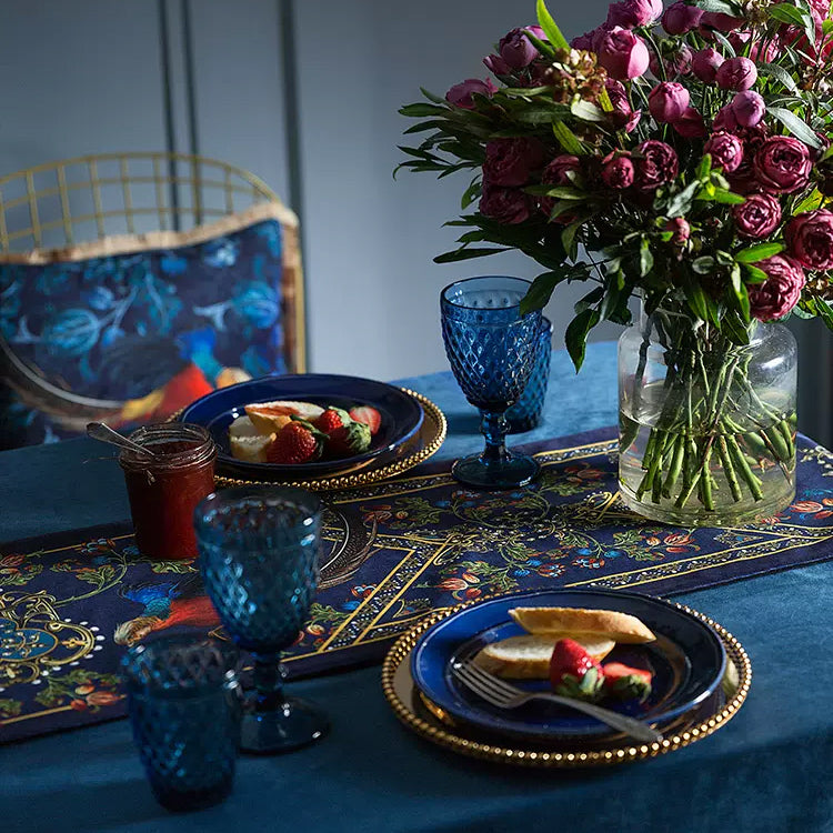 american pheasant table runner