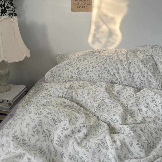 2design pale flower bedlinen set
