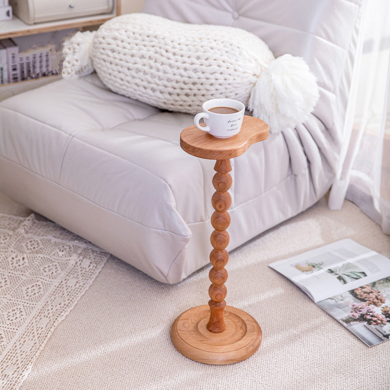 4color high wood side table