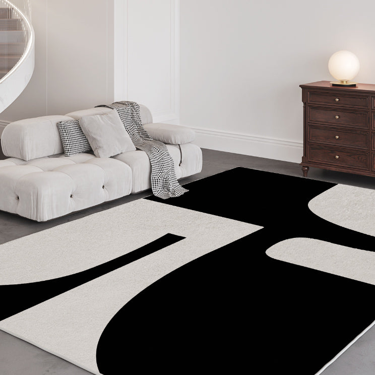 6design french monotone square carpet