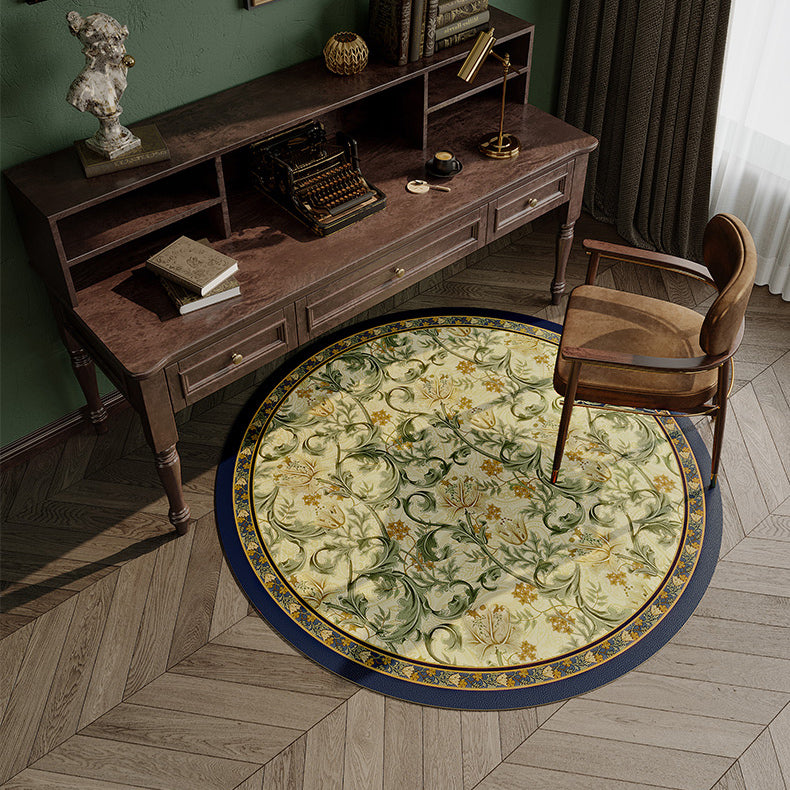 2design classical round mat