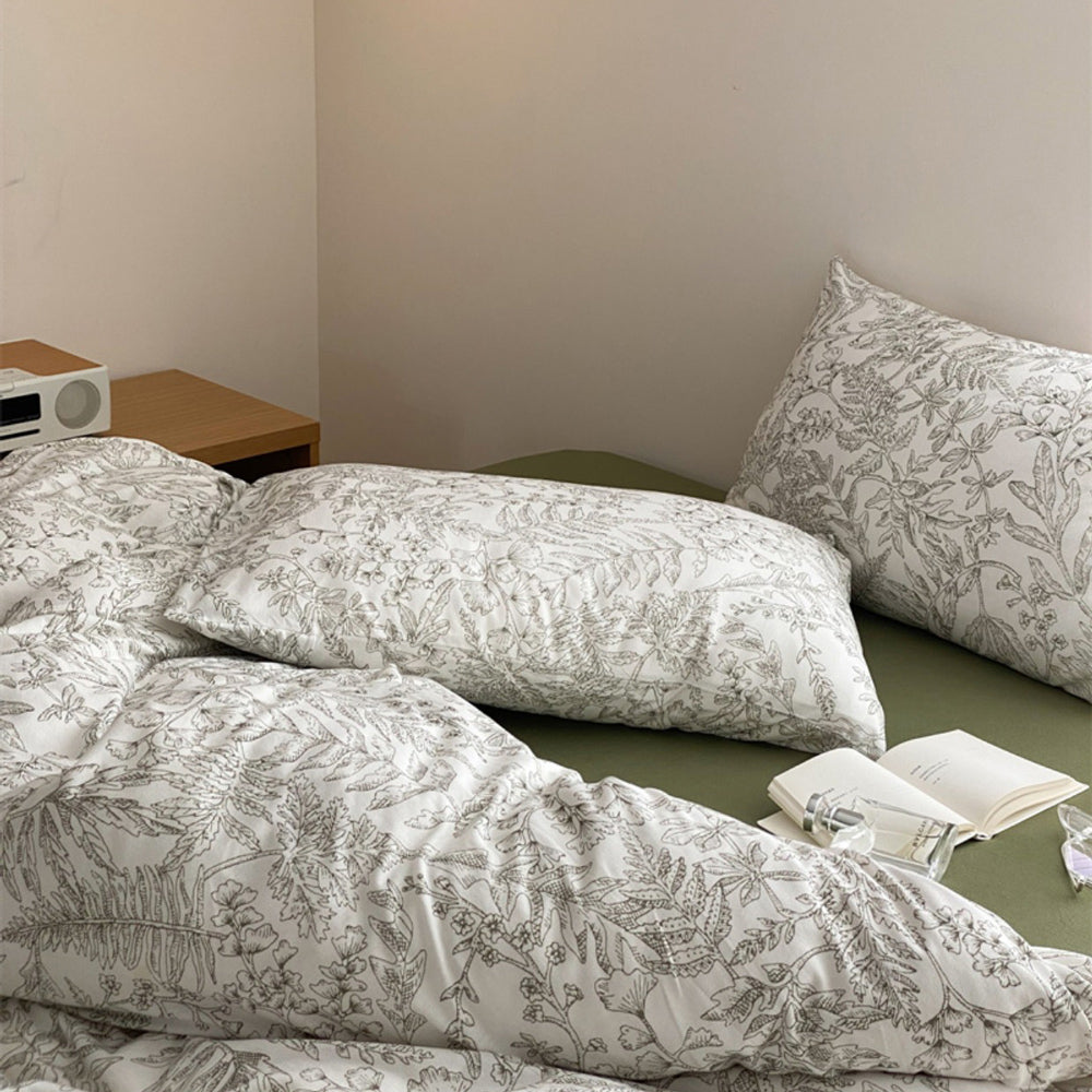 9design pale flower bedlinen set