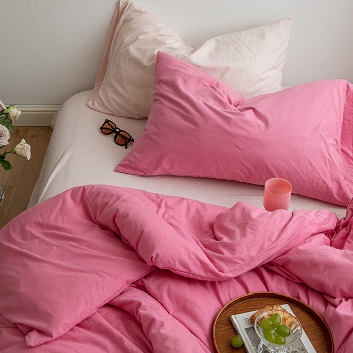 6color soft cotton bedlinen set