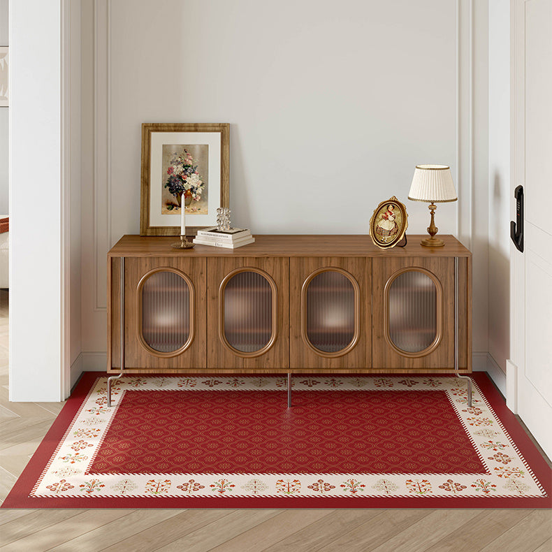 3design nordic flower door mat