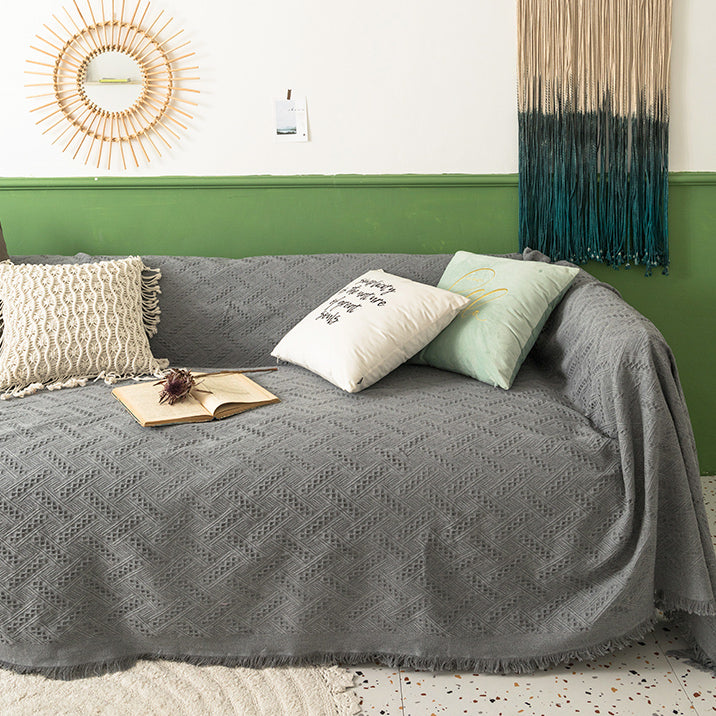 3design 2color knit sofa cover