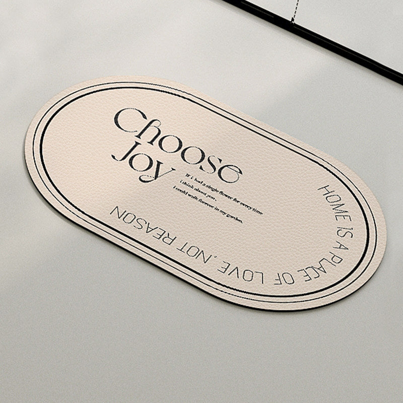 choose joy toilet mat