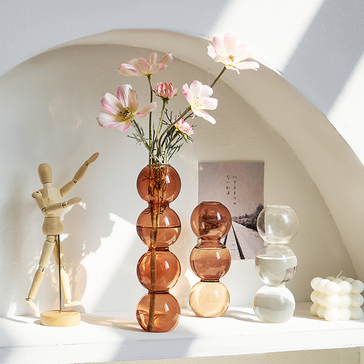 5color bubble ball vase