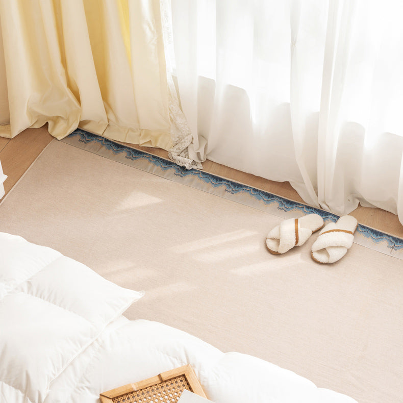 5color side embroidery floor mat