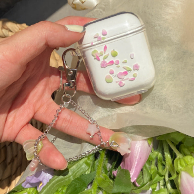 flower drop Airpods case