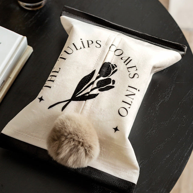 black tulip tissue case