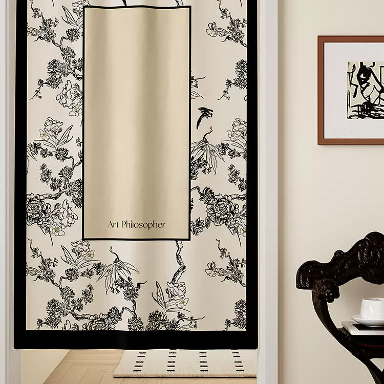 art philosopher logo curtain