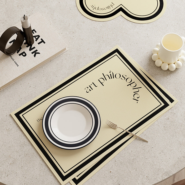 3design art philosophy place mat