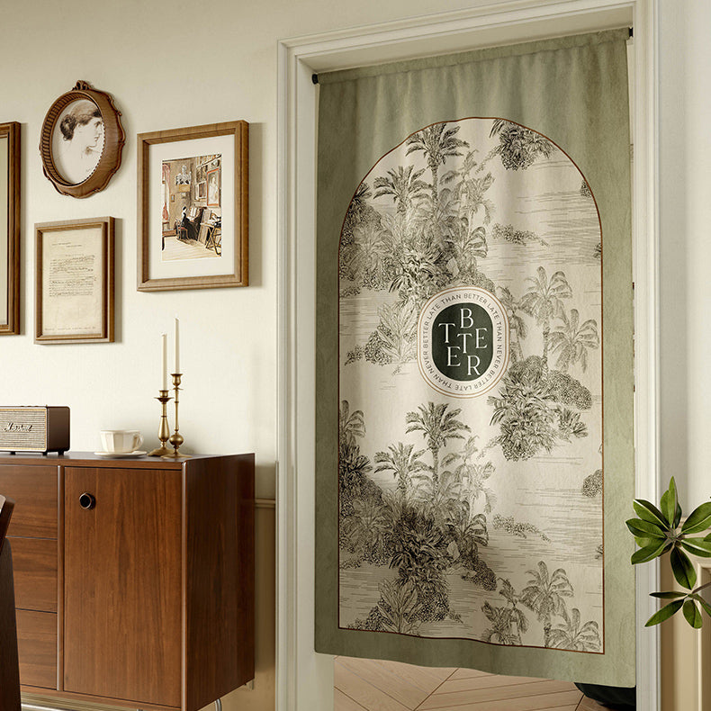 better life green curtain