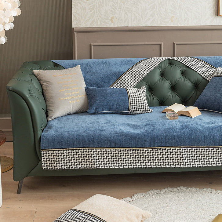 6color accent houndstooth sofa cover