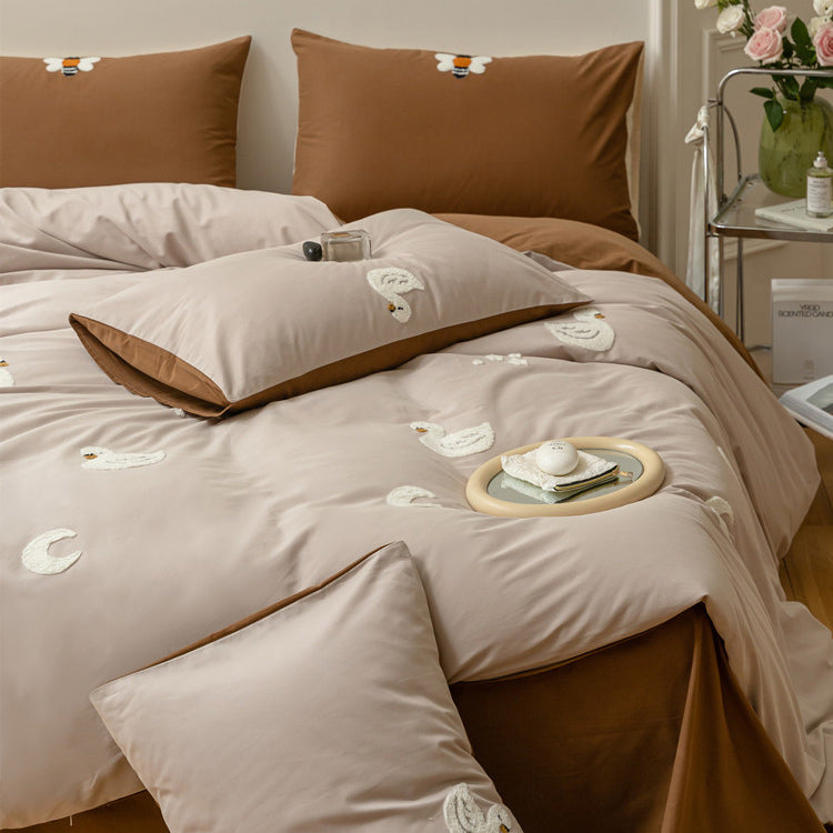 5design boa embroidery bedlinen set