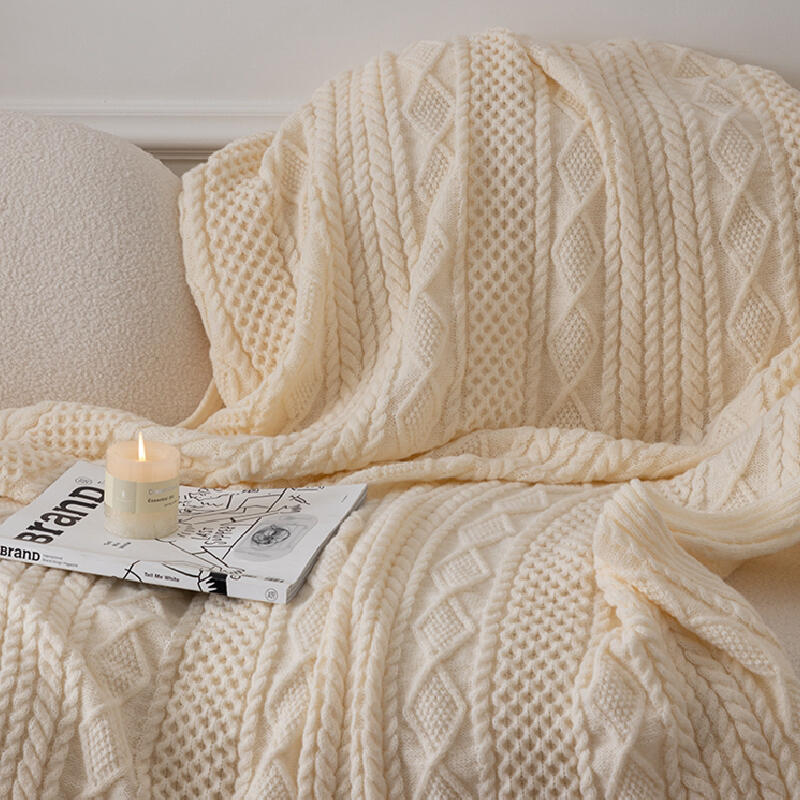knit design sofacover