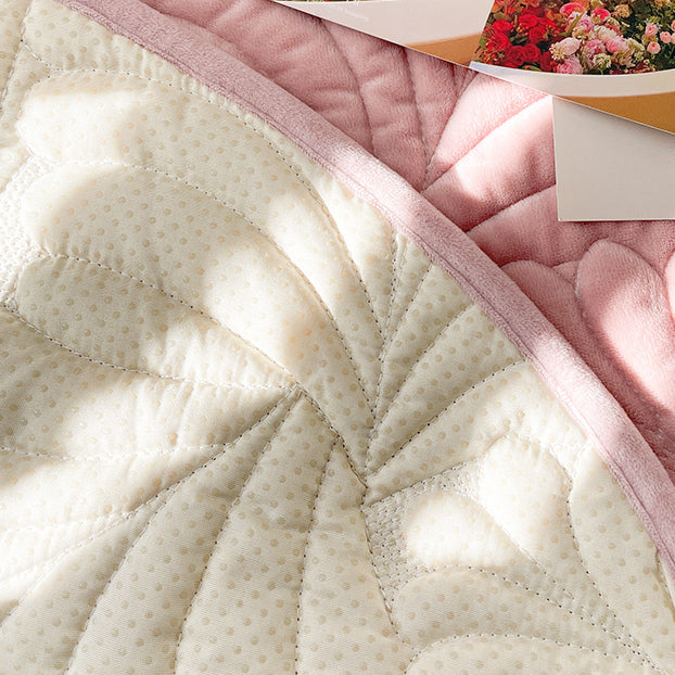 3color leaf stitch sofa cover