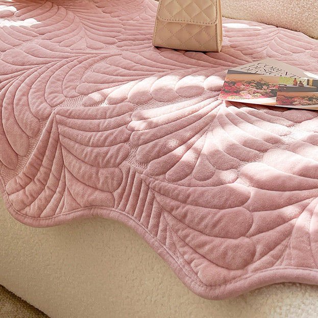 3color leaf stitch sofa cover