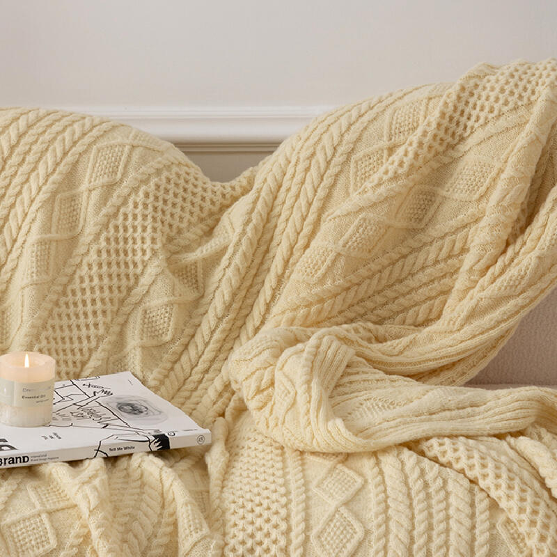 knit design sofacover