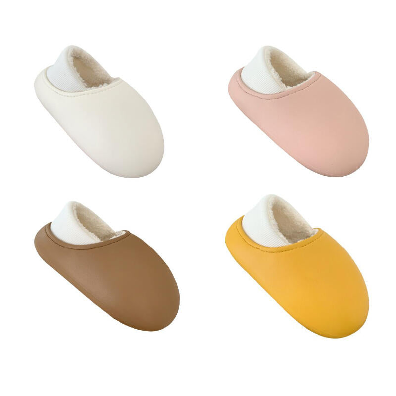 waterproof 2type fluffy roomshoes
