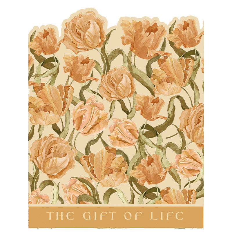 4design romantic flower door mat