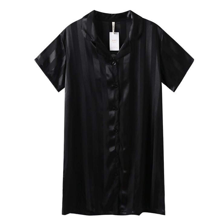 4color onepiece stripe roomwear