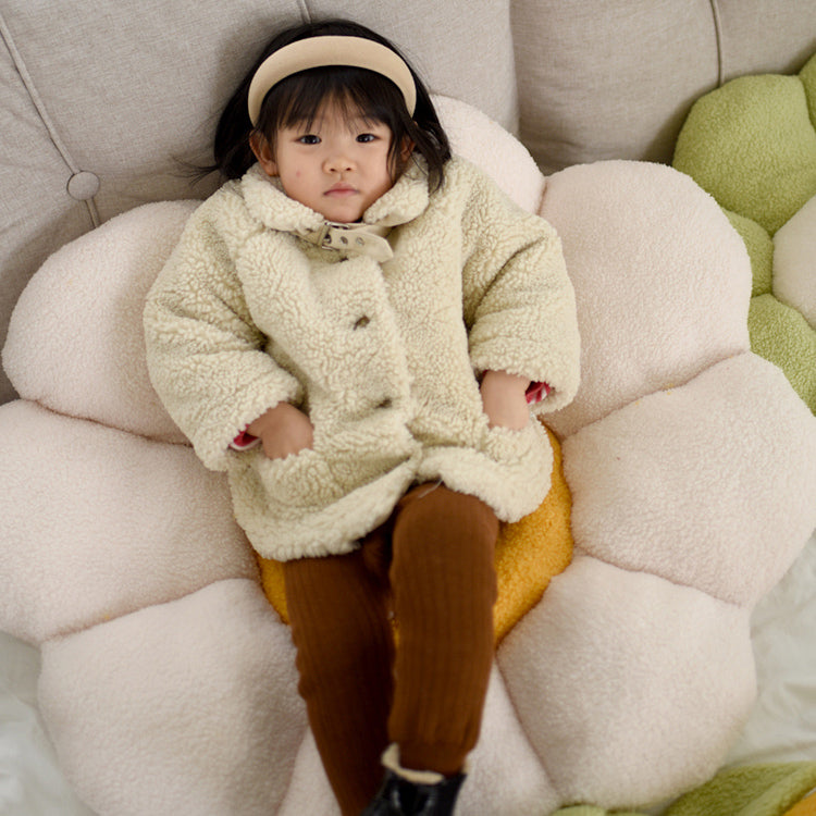 2design 5color big flower cushion