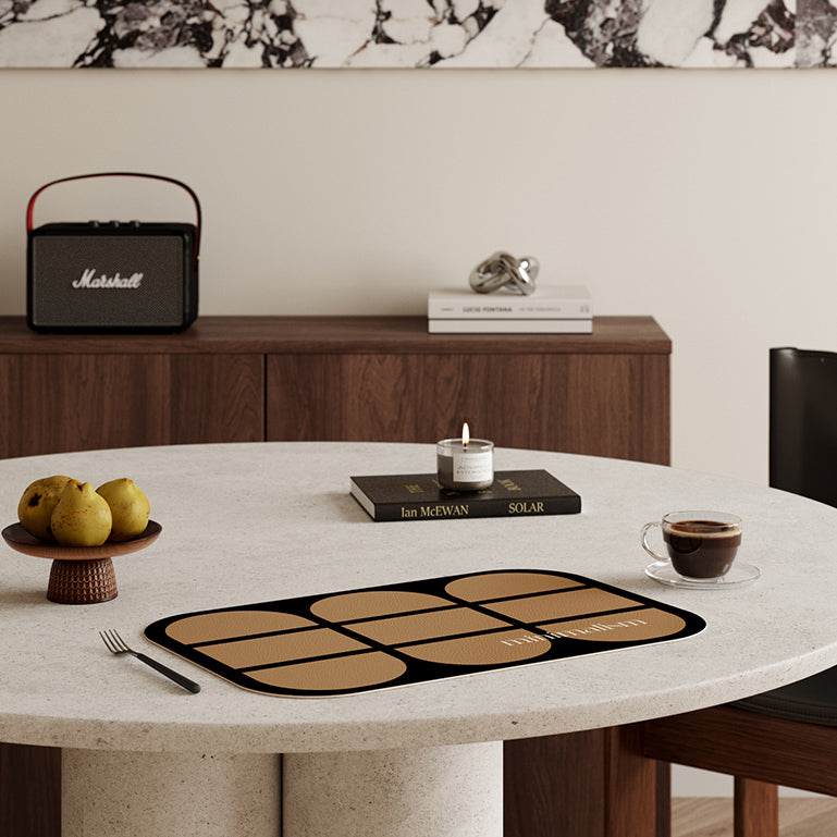 minimalism retro place mat