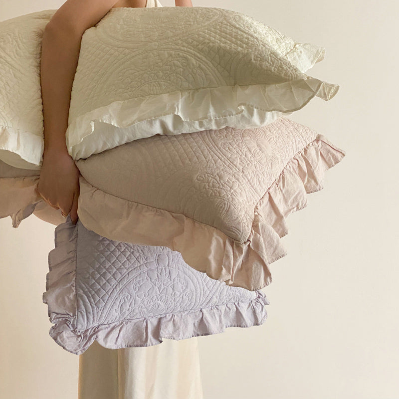 3color quilting embroidery mattress sheets & pillow sheets