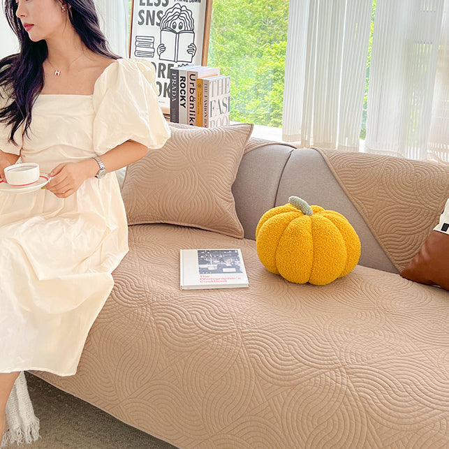 5color twist stitch sofa cover