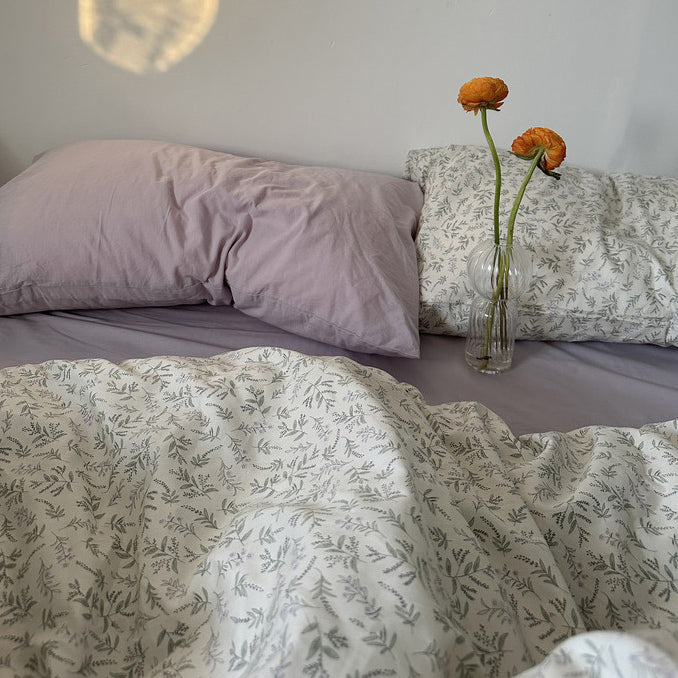 2design pale flower bedlinen set
