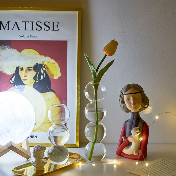 5color bubble ball vase