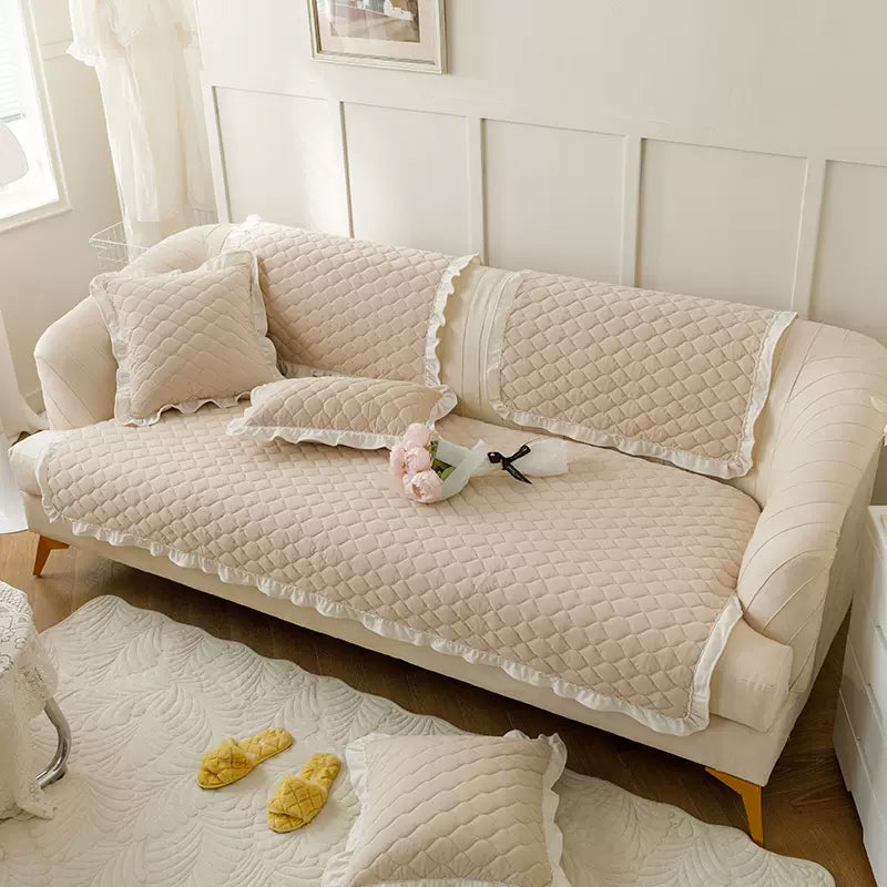 8color moroccan frill sofa cover