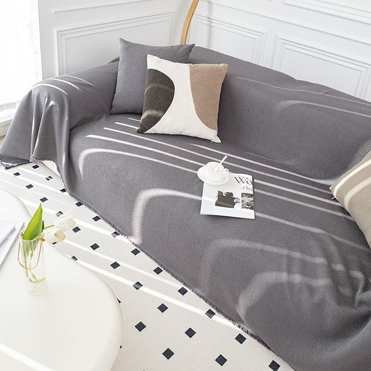 5color simple towel sofa cover