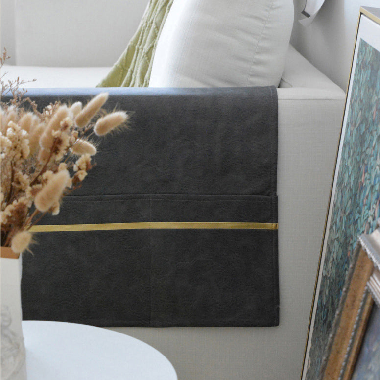 4color with pocket sofa armrest cover