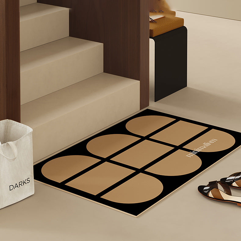 minimalism retro door mat