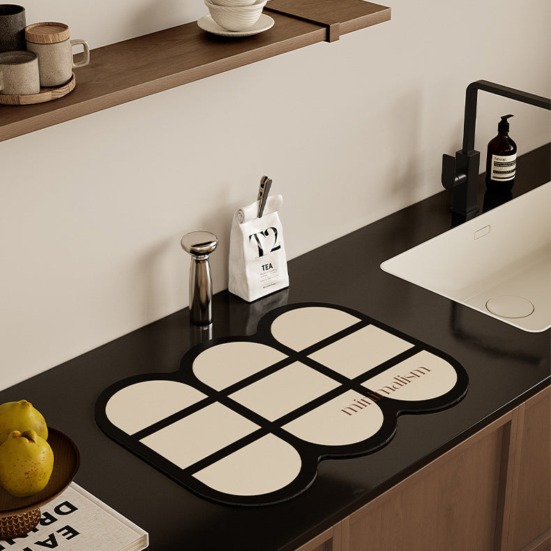 minimalism retro sink mat