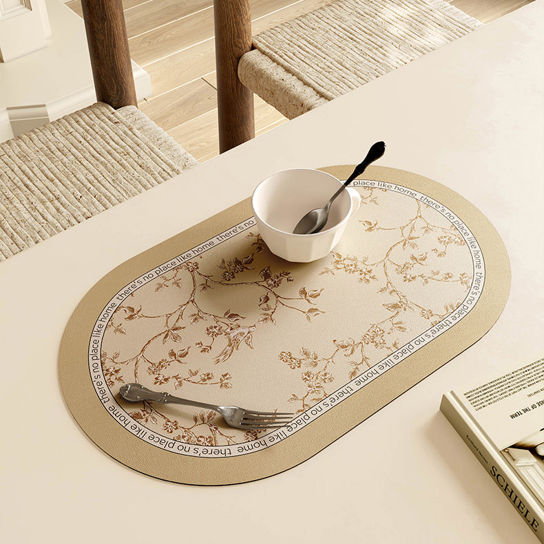 south wood beige place mat