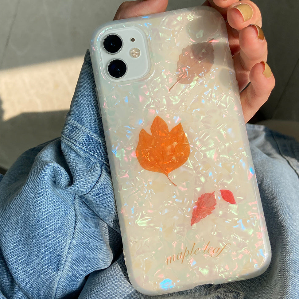 autumn glitter iPhonecase