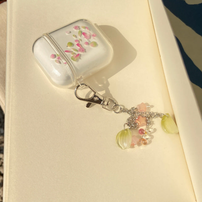flower drop Airpods case