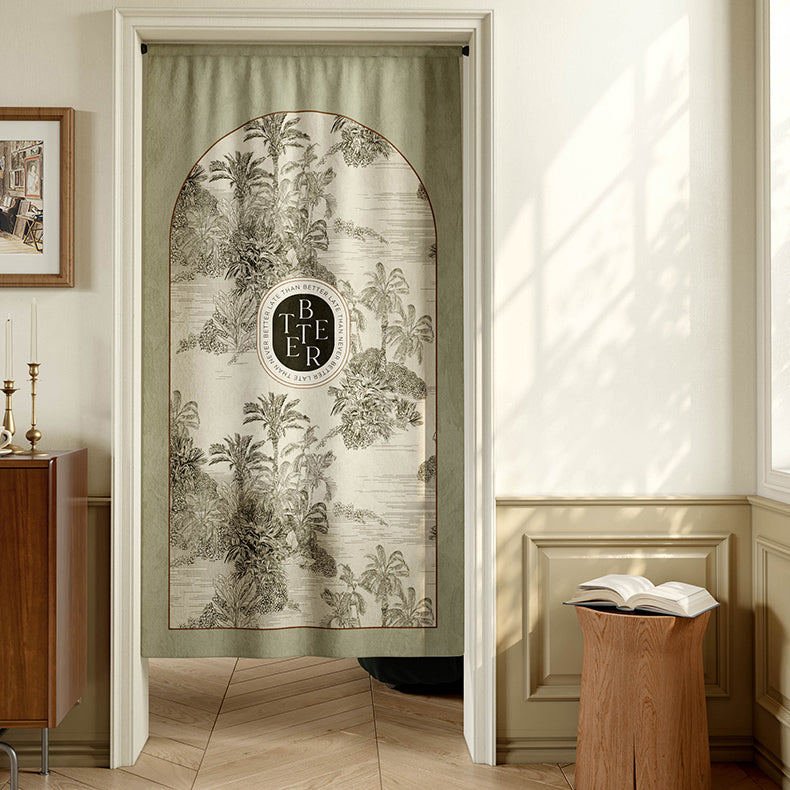 better life green curtain