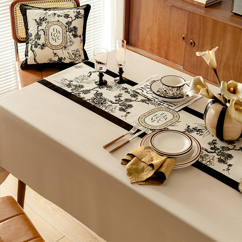 art philosopher logo table runner