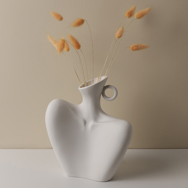 3type woman body vase