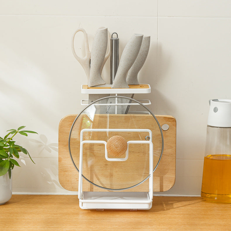 3design cutting board knife stand
