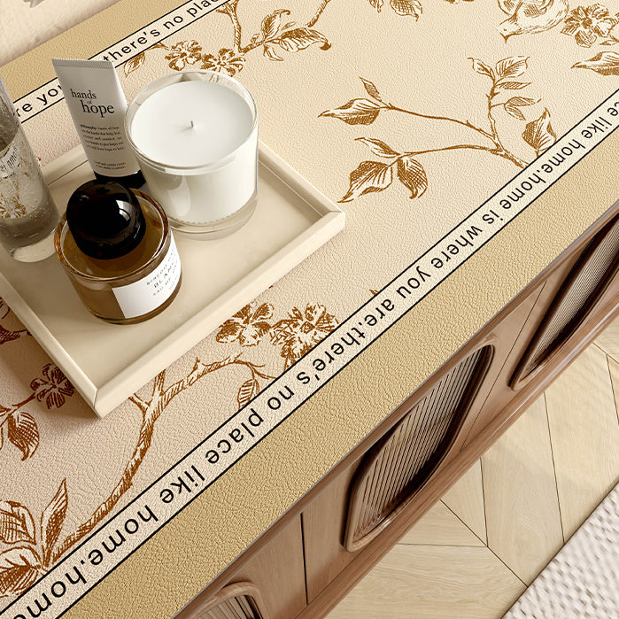 south wood beige shelf mat