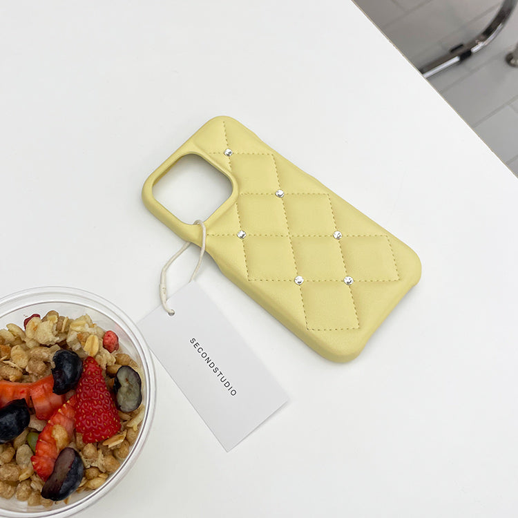 4color quilting stone iPhonecase