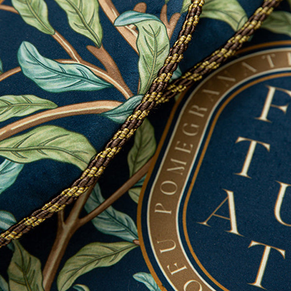 american retro pomegranate round cushion